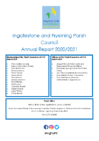 Annual Parish Council Report 2020/21