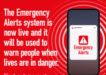 Test Emergency Alert on 23 April