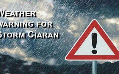 Storm Ciaran Warning