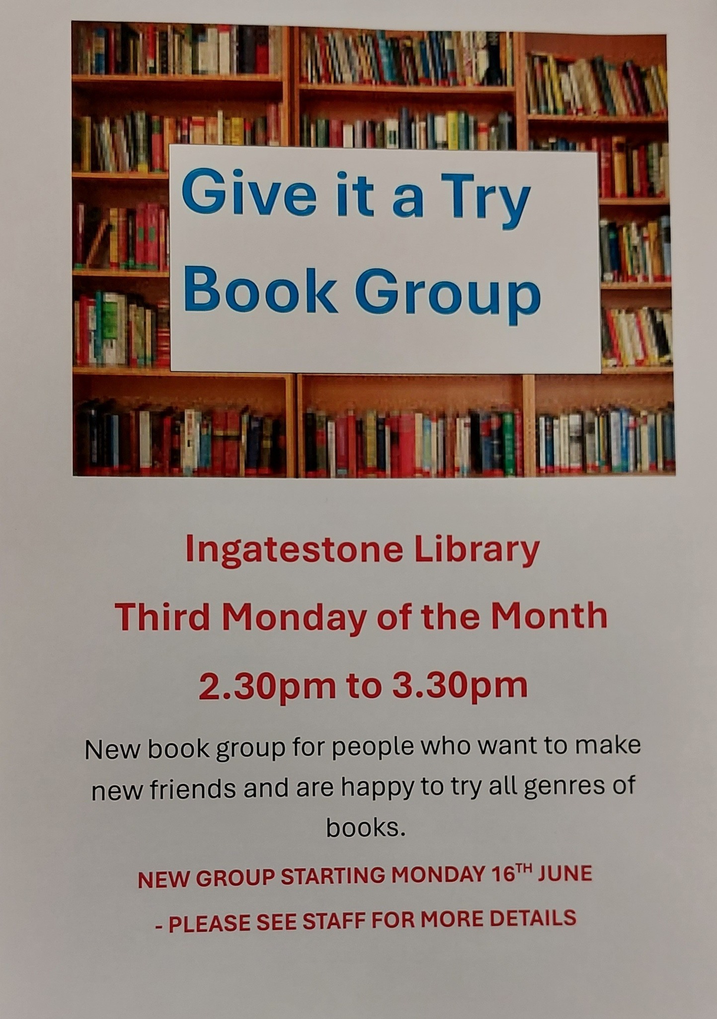 Ingatestone Library Ingatestone Library Activities - Ingatestone & Fryerning Parish Council