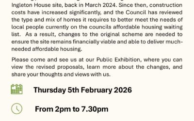 Ingleton House Public Exhibition